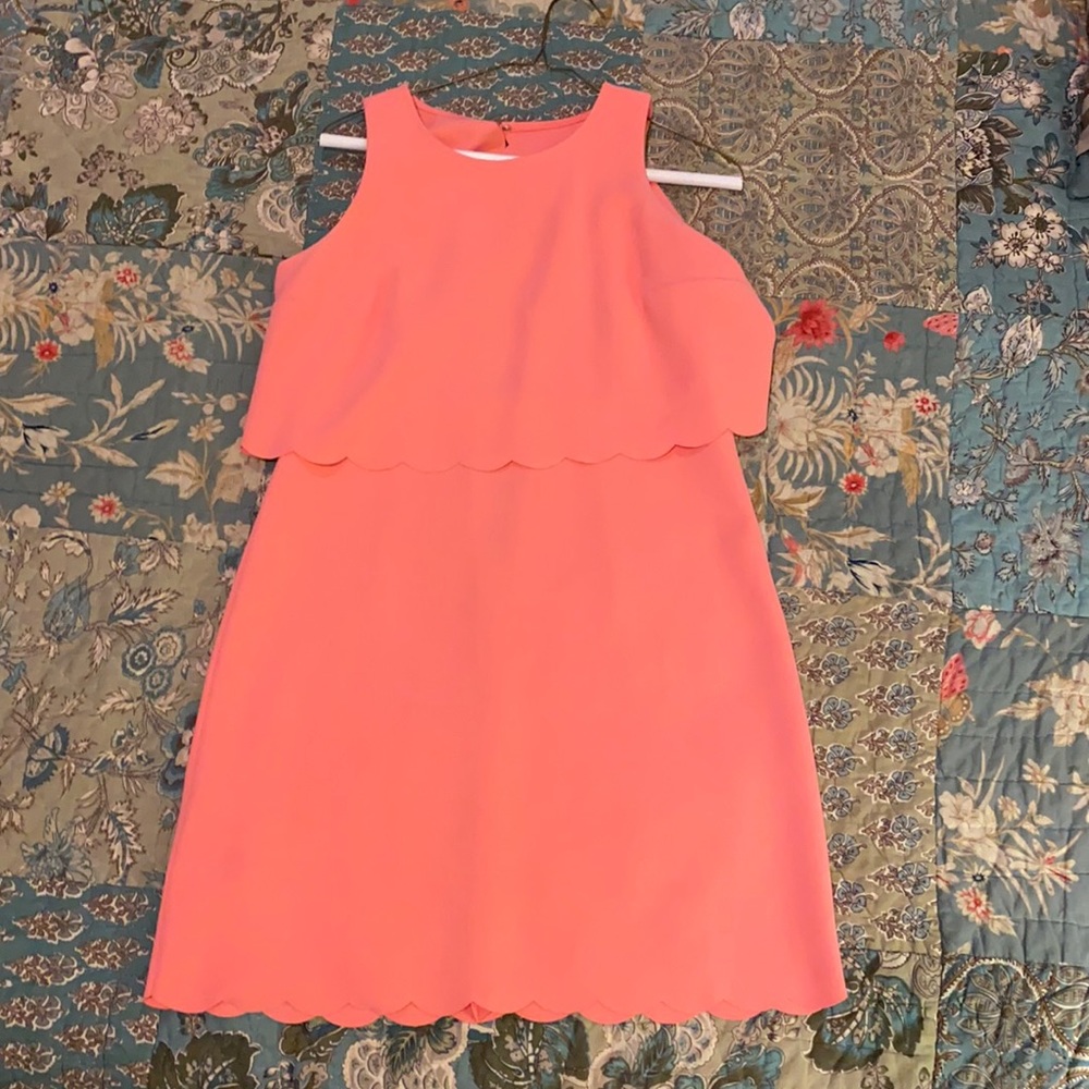 Beautiful salmon pink Loft dress
